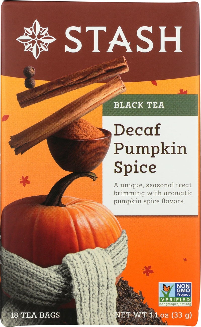STASH Decaffeinated Tea-Pumpkin Spice - 18 - Bag - Image 1